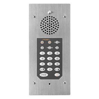 TOA, 8000 Series, Flush mount Hands-free Master station, Non IP addressable, connects to a Toa IP intercom exchange