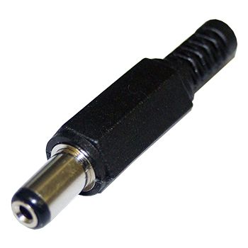 NETDIGITAL, DC plug, 2.1mm centre, 9.5mm shaft length, Suits 4.2mm cable entry