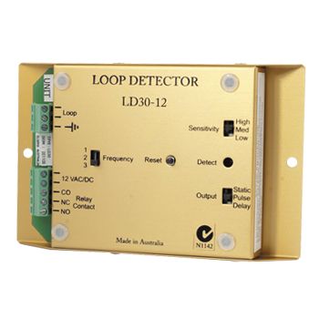 ELSEMA, Inductive loop detector, For single 240V AC motor, 1 x 5A/240V relay output, 12V DC,