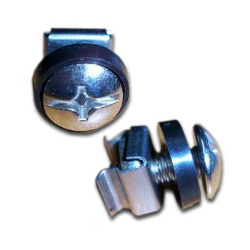 PSS, Rack cabinet cage nuts & bolts, 5 sets,