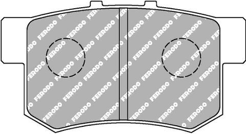 Ferodo Brake Pads - Honda Integra DC5 Type-R (Brembo) Rear