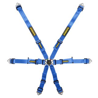 Schroth Profi 2x2 Flexi-belt Hans Harness Blue