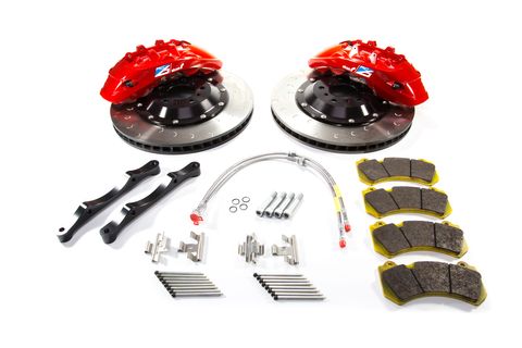Alcon Nissan GTR R35 RC6 & RC4 Front and Rear Brake Kit Red