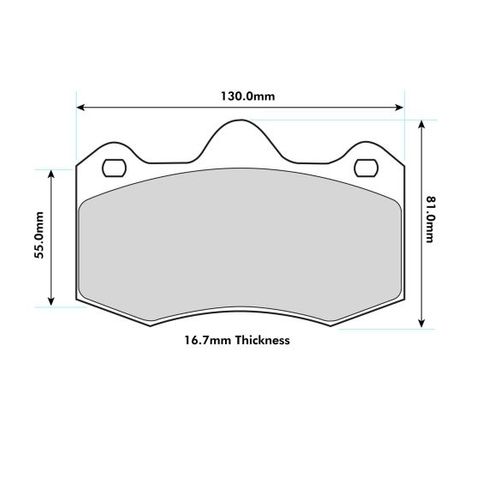 Ferodo DS2500 Brake Pads