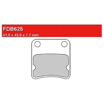 Ferodo Kart Brake Pads - Parolin KZ/DD2 Front & Parolin, Kart Republic & WPK Minikart Rear