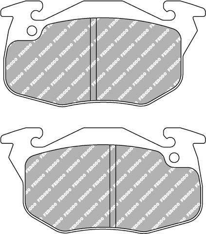 Ferodo Brake Pads - Peugeot 205 1.6 i CTi, GT Front and Rear