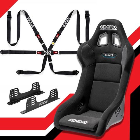 Sparco EVO QRT Seat Bundle