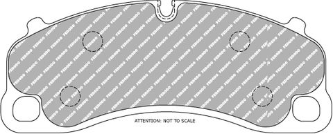 Ferodo DS3.12 Porsche 991 GT3, Turbo & 981 GT4 Front Brake Pads