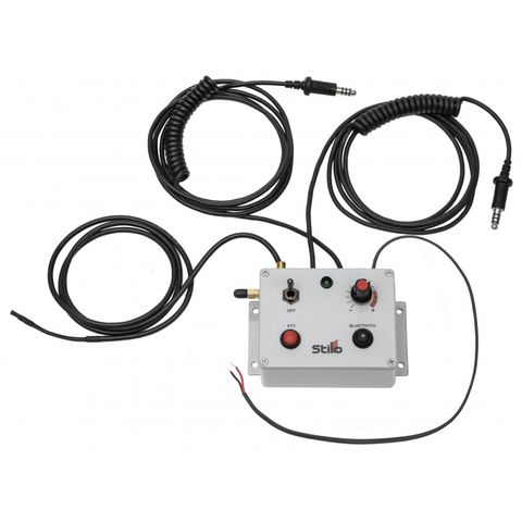 Waterproof Offshore intercom unit for 6 helmets with radio connection and PTT
