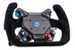 Cube Controls GT Pro V2 Zero Suede Sim Racing Steering Wheel - 2 Paddle Black Hub