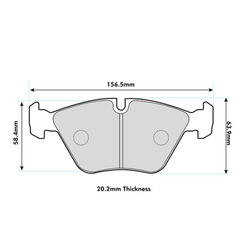 Ferodo Brake Pads - BMW 330i, M3, M4, Z3 & Z4 Front