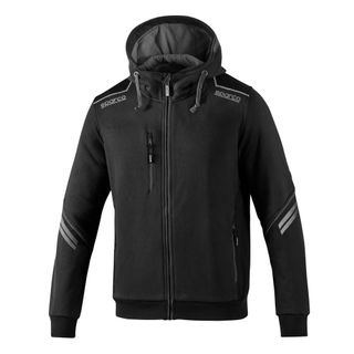 Sparco Hooded Full Zip Tech Hoodie Large