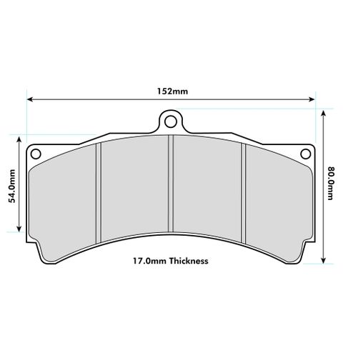 Ferodo DS1.11 Brake Pads To Fit AP Racing CP5070/CP5146/CP5577 Calipers