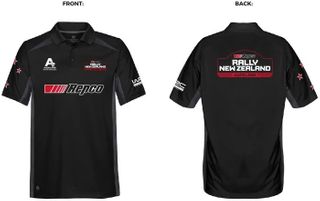 Rally NZ Polo Black Small