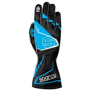 Sparco K-Attack Kart Gloves Black/Blue Size 5XS