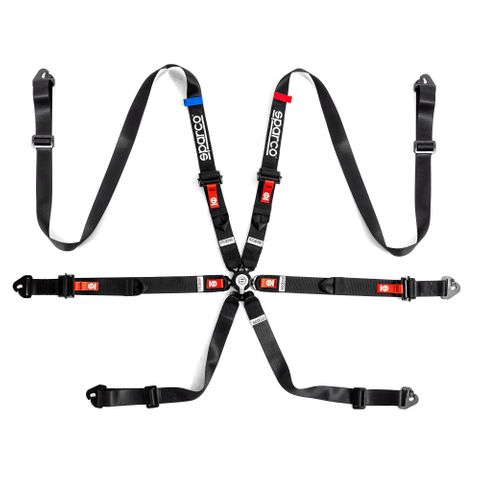 Sparco Pro H-9 6 Point Harness