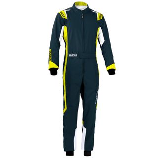 Sparco Thunder Kart Suit L Grey/yellow