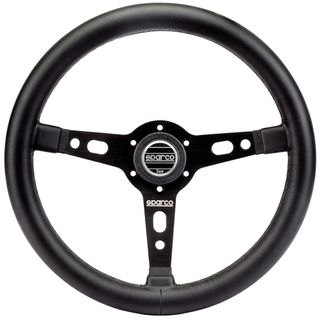 Sparco Targa 350mm Leather Steering Wheel