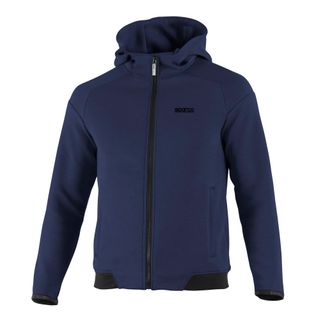 Sparco Full Zip Sweatshirt Navy Medium
