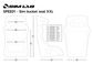 Simlab Speed 1 Bucket Seat Black Size XXL