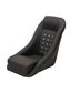 Corbeau GT4 Black Vinyl Seats with Eyelets