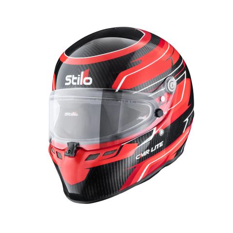 Stilo ST6 CMR Lite Carbon Kart Helmet - Red