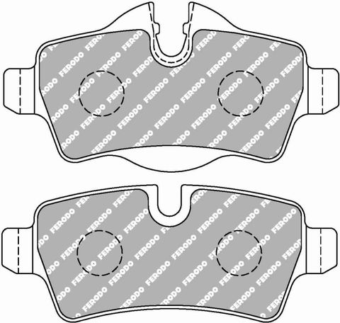 Ferodo DS2500 Brake Pads MINI Cooper S Clubman R55 Rear