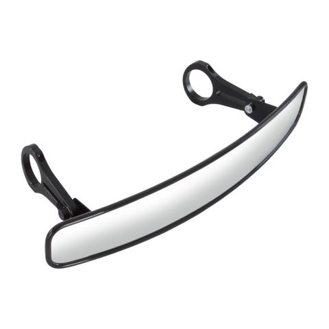 B-G Racing 15" Wide Angle Rear View Mirror With 1.75" Extended Brackets