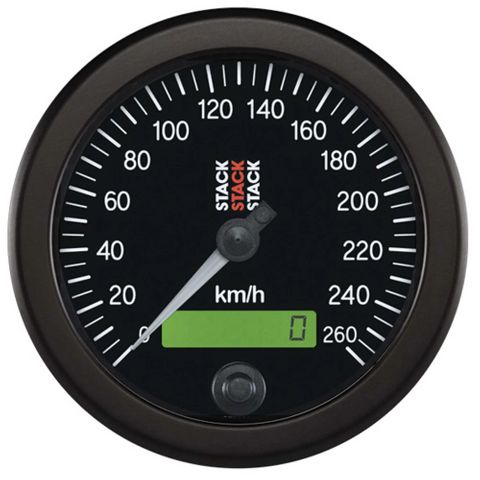 Stack 85mm Professional Speedometer - 0-260 Kph