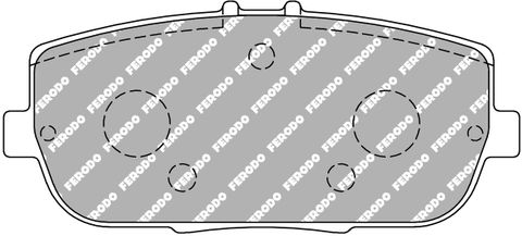 Ferodo DS2500 Brake Pads  -Mazda MZ-5 IV (ND) III (NC) Rear