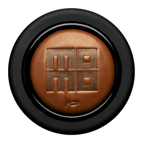 Momo Heritage Brown Cigar Leather Horn Button