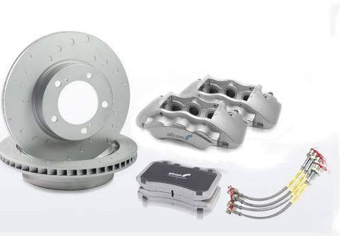Alcon Armored/Off-Road 2016-2021 Toyota LC200, Toyota Tundra and Lexus LX570 - Front & Rear Brake Kit