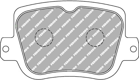 Ferodo Brake Pads - Renault Alpine Rear