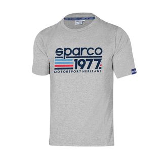 Sparco 1977 T-shirt Grey Small