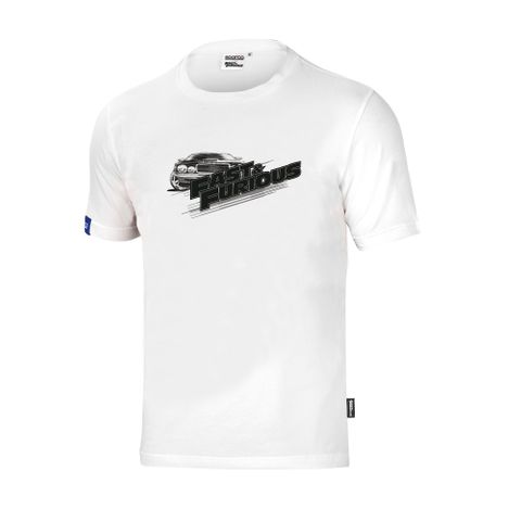 Sparco Fast & Furious White T-Shirt