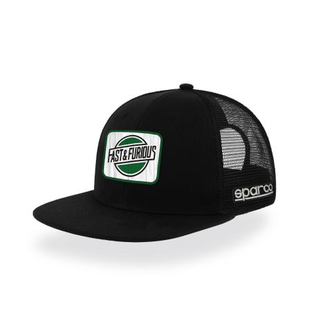 Sparco Fast & Furious Flat Visor Cap Green