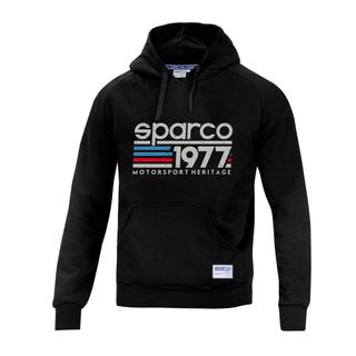 Sparco 1977 Hoodie Black Large