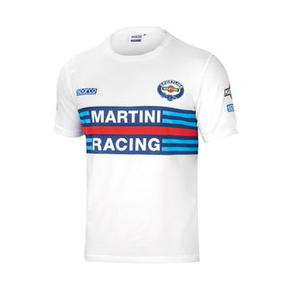 Sparco Martini T-shirt Whiite Xs