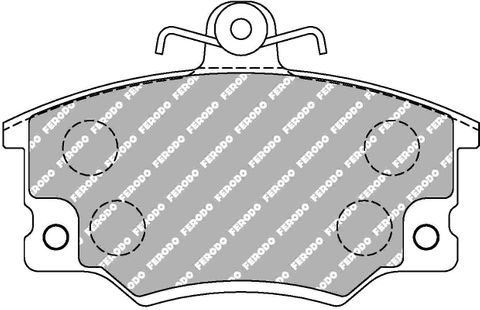 Ferodo Brake Pads - Alfa Romeo 145/146 Front