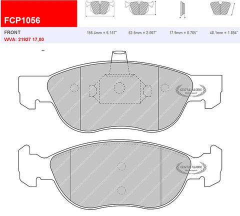 Ferodo Ds2500 Brake Pads