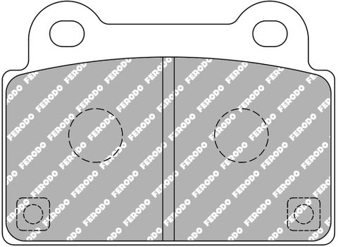 Ferodo Brake Pads - Mitsubishi EVO X (Brembo) Rear