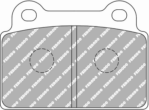 Ferodo Brake Pads - Mitsubishi EVO X (Brembo) Rear