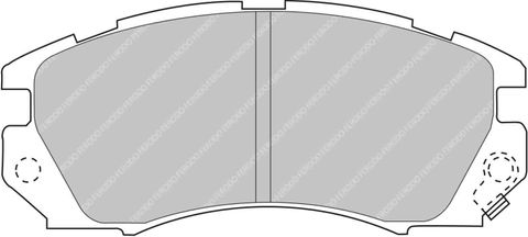 Ferodo Brake Pads - Subaru Impreza GC8 Turbo Front