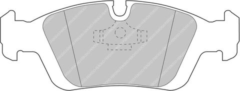 Ferodo Brake Pads - BMW E36 Front