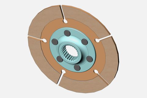 Alcon 184mm (7.25") Race Driven Plates