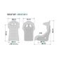 Sparco Circuit I QRT FIA 8855-1999 Fibreglass Seat