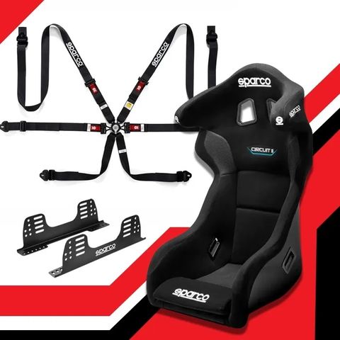 Sparco Circuit QRT Racing Seat – Sim Seats