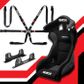 Sparco Circuit II QRT Seat Bundle