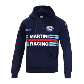 Sparco Martini Racing Hoodie Navy Medium