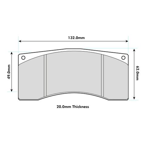 Ferodo Brake Pads - Alcon B-Type 4 Piston Calipers